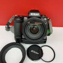 □ Nikon F100 フィルムカメラ 一眼レフカメラ ボディAF NIKKOR 24-120mm F3.5-5.6 D レンズ ジャンク ニコン_画像1
