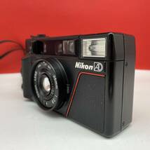 □ Nikon L35AD コンパクトフィルムカメラ LENS 35mm F2.8 動作確認済 シャッター、フラッシュOK ニコン_画像4