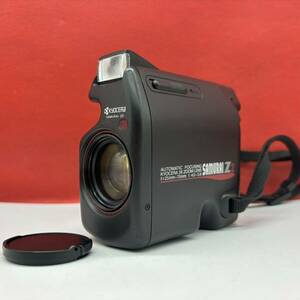 ◆ KYOCERA SAMURAI Z2 フィルムカメラ コンパクトカメラ 25mm-75mm F4.0-5.6 シャッター、フラッシュOK ② 京セラ