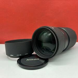 ◆ Nikon AF NIKKOR 80-200mm F2.8 ED カメラレンズ オートフォーカス AF動作確認済 ニコン