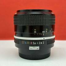 ◆ Nikon NIKKOR 35mm F2 カメラレンズ 単焦点 マニュアルフォーカス ニコン_画像4