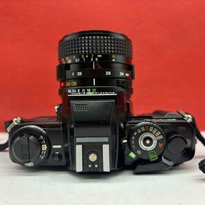 ◆ MINOLTA X-700 フィルムカメラ 一眼レフカメラ ボディ MD ZOOM 24-35mm F3.5 / 35-70mm F3.5 レンズ シャッター、露出計OK ミノルタの画像5
