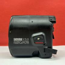 ◆ KYOCERA SAMURAI X3.0 25-75mm F3.5-4.3 コンパクトフィルムカメラ 動作確認済 シャッター、フラッシュOK サムライ 京セラ_画像3