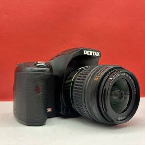 ◆ PENTAX K200 D デジタル一眼レフカメラ ボディ smc pentax-DA F3.5-5.6 18-55mm ALⅡ レンズ ボディジャンク レンズ動作OK ペンタックスの画像4