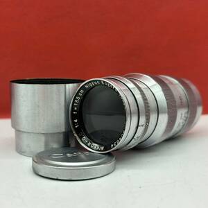 ◆ Nikon NIKKOR-Q・C F4 13.5cm カメラレンズ Lマウント ニコン