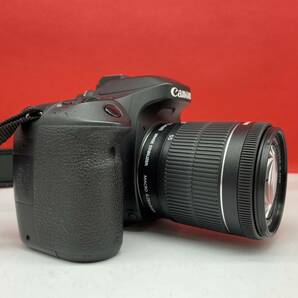 □ Canon EOS 80D デジタル一眼レフカメラ ボディ EF-S 18-55mm F3.5-5.6 IS STM レンズ 動作確認済 バッテリー 付属品 キャノンの画像2