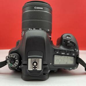 □ Canon EOS 80D デジタル一眼レフカメラ ボディ EF-S 18-55mm F3.5-5.6 IS STM レンズ 動作確認済 バッテリー 付属品 キャノンの画像5