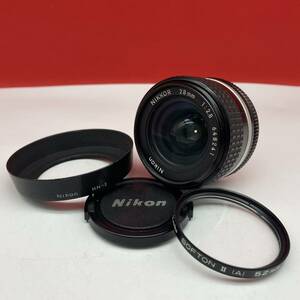□ Nikon NIKKOR 28mm F2.8 Ai-s カメラ レンズ 単焦点 マニュアル ニコン