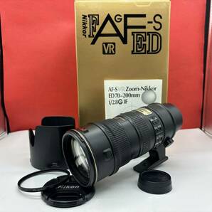 ◆ 【防湿庫保管品】 Nikon AF-S VR Zoom-Nikkor ED 70-200mm F2.8G IF カメラレンズ AF動作確認済 ニコンの画像1