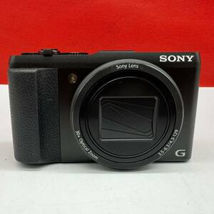 ▲ SONY G Cyber-shot DSC-HX50V ブラック コンパクトデジタルカメラ 動作未確認 現状品 ソニー