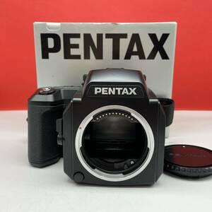 □ 防湿庫保管品 PENTAX 645N ボディ 中判フィルムカメラ 動作確認済 シャッター、露出計OK ペンタックス