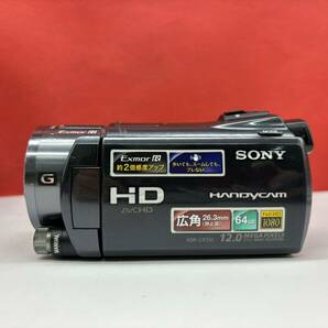 ◆ SONY HDR-CX550V デジタルビデオカメラ ハンディカム HDビデオカメラレコーダー 1.8/3.8-38 通電OK 簡易動作確認済 ソニーの画像2