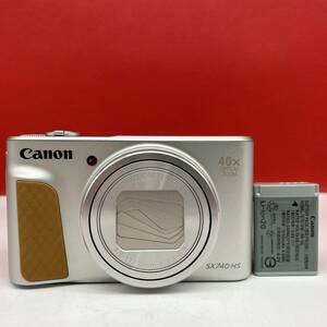 * Canon PowerShot SX740 HS compact digital camera digital camera silver shutter OK present condition goods battery Canon 