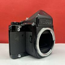 ◆ PENTAX 67 中判フィルムカメラ ボディ TTLファインダー シャッター、露出計OK ペンタックス_画像4