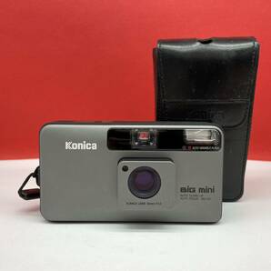 □ Konica BIG mini BM-201 コンパクトフィルムカメラ LENS 35mm F3.5 通電確認済 現状品 コニカの画像1