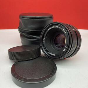 □ Leica SUMMICRON-R F2/50 E55 カメラレンズ ズミクロン フード内蔵 ライカ