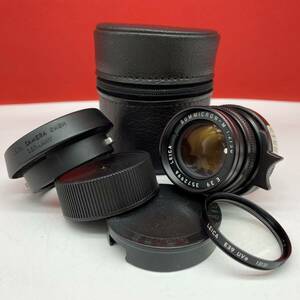 * LEICA SUMMICRON-M F2/50 E39 camera lens z micro n single burnt point manual Leica 