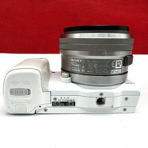 ▲ SONY α APS-C NEX-5T ミラーレス一眼 デジタルカメラ SELP165 E 3.5-5.6/PZ 16-50 OSS 動作確認済 現状品 ソニーの画像6