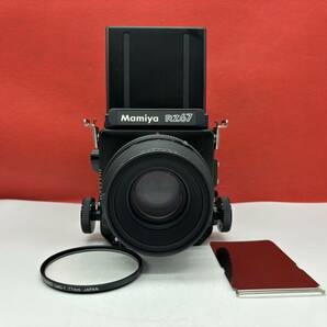 ◆ 防湿庫保管品 MAMIYA RZ67 PROFESSIONAL 中判フィルムカメラ ウエストレベルファインダー MAMIYA-SEKOR Z 110mm F2.8 W 動作OK マミヤの画像1