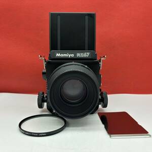 ◆ 防湿庫保管品 MAMIYA RZ67 PROFESSIONAL 中判フィルムカメラ ウエストレベルファインダー MAMIYA-SEKOR Z 110mm F2.8 W 動作OK マミヤ