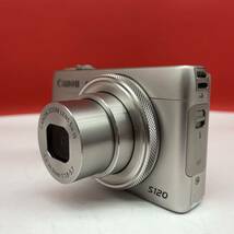 □ Canon Power Shot S120 PC2003 コンパクトデジタルカメラ 動作確認済 シャッターOK 現状品 NB-6LH バッテリー 充電器 キャノン_画像6