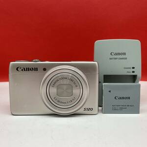 * Canon Power Shot S120 PC2003 компактный цифровой фотоаппарат рабочее состояние подтверждено shutter OK текущее состояние товар NB-6LH аккумулятор зарядное устройство Canon 