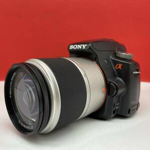 □ Sony α55 SLT-A55V ボディデジタル一眼レフカメラ DT 3.5-5.6/18-70 レンズ バッテリー 充電器 ジャンク ソニーの画像5