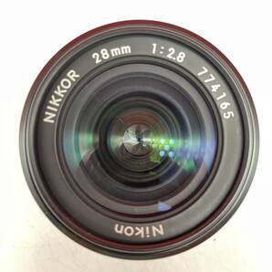 □ 防湿庫保管品 Nikon NIKKOR 28mm F2.8 Ai-s カメラレンズ 単焦点 マニュアル ニコンの画像6