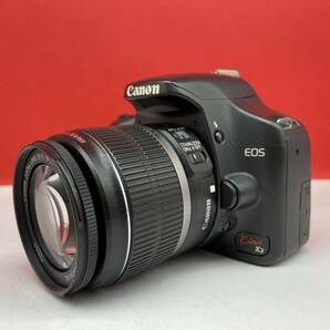 □ Canon EOS Kiss X2 デジタル一眼レフカメラ ボディ EF-S 18-55mm F3.5-5.6 IS レンズ 動作確認済 バッテリー 付属品 キャノンの画像5