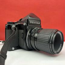 ◆ PENTAX 67 中判フィルムカメラ ボディ TTLファインダー smc PENTAX 67 MACRO F4 135mm レンズ シャッター、露出計OK ペンタックス_画像4