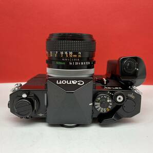□ Canon F-1 一眼レフカメラ フィルムカメラ ボディ FD 50mm F1.4 S.S.C. レンズ POWER WINDER F シャッターOK 現状品 キャノンの画像6