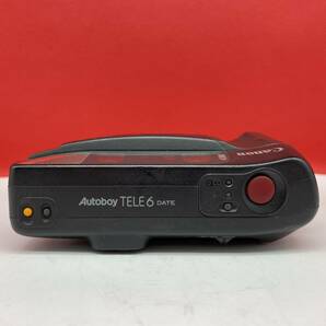 □ Canon Autoboy TELE6 DATE LENS 35/60mm F3.5/5.6 コンパクトフィルムカメラ 動作確認済 シャッター、フラッシュOK キャノンの画像5