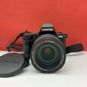 * CONTAX NX film single‐lens reflex camera body Vario-Sonnar 3.5-4.5/70-200 T* lens shutter OK Contax 