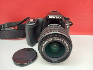 ■ PENTAX K100D ボディ smc PENTAX-DA 18-55mm F3.5-5.6 レンズ デジタル一眼レフカメラ 現状品 レンズのみ動作確認済 ペンタックス