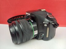 ■ PENTAX K100D ボディ smc PENTAX-DA 18-55mm F3.5-5.6 レンズ デジタル一眼レフカメラ 現状品 レンズのみ動作確認済 ペンタックス_画像2