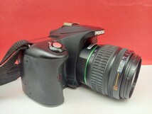 ■ PENTAX K100D ボディ smc PENTAX-DA 18-55mm F3.5-5.6 レンズ デジタル一眼レフカメラ 現状品 レンズのみ動作確認済 ペンタックス_画像4