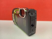 ■ OLYMPUS STYLUS TG-870 Tough 防水 コンパクトデジタルカメラ 現状品 通電確認済 グリーン オリンパス_画像2