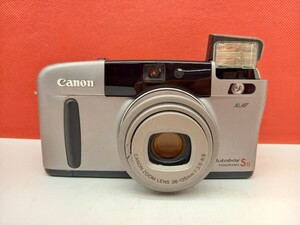 ■ Canon Autoboy S II PANORAMA 38-135/3.6-8.9 コンパクトフィルムカメラ 動作確認済 シャッター、フラッシュOK 