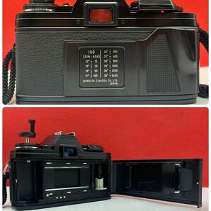 ◆ MINOLTA X-700 フィルムカメラ 一眼レフカメラ ボディ MD ZOOM 24-35mm F3.5 / 35-70mm F3.5 レンズ シャッター、露出計OK ミノルタの画像3