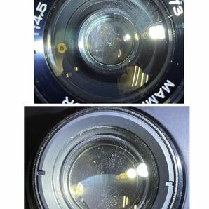 □ MAMIYA MAMIYA-SEKOR 55mm F4.5 カメラレンズ 二眼レフカメラ用 シャッターOK マミヤの画像9