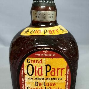 【古酒/未開封】『Grand Old Parr De Luxe Scotch Whisky グランド オールド パー デラックス 43度』/Y11471/fs*24_4/50-L-1Aの画像3