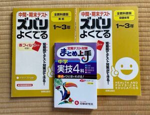 定期テスト対策まとめ上手中学実技4科