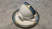 美品 WEDGWOOD ウェッジウッド CORZON カップ&ソーサー 洋食器 379_画像1