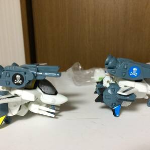 SDマクロス バルキリースペシャルセット1よりVF-1SとVF-1A組立済品2機のみ！ 超時空要塞マクロス バンダイの画像2