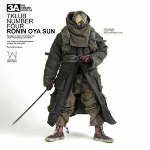 Threea TK Ronin SUN 1/6 TomorrowKing 3A wwr underverse popbot ashley wood フィギュアの画像1