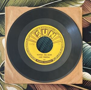 Carl Perkins 7inch Boppin’ The Blues … 1956 Original Sun-243 ロカビリー