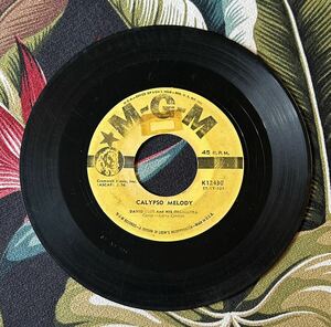 David Rose And His Orchestra 1957 US Original 7inch Calypso Melody .. カリプソ