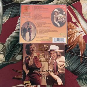 ELTON BRITT & ROSALIE ALLEN CD SIDE BY SIDE THE DUETS Hillbilly ロカビリー