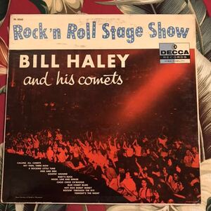 BILL HALEY AND HIS COMETS US Original Pink Label Promo LP ROCK ‘N ROLL STAGE SHOW ロカビリー