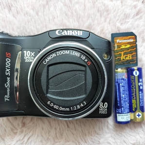 【Canon】PowerShot SX100IS【レトロデジカメ】の画像6